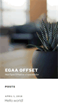 Mobile Screenshot of egaa-offset.dk